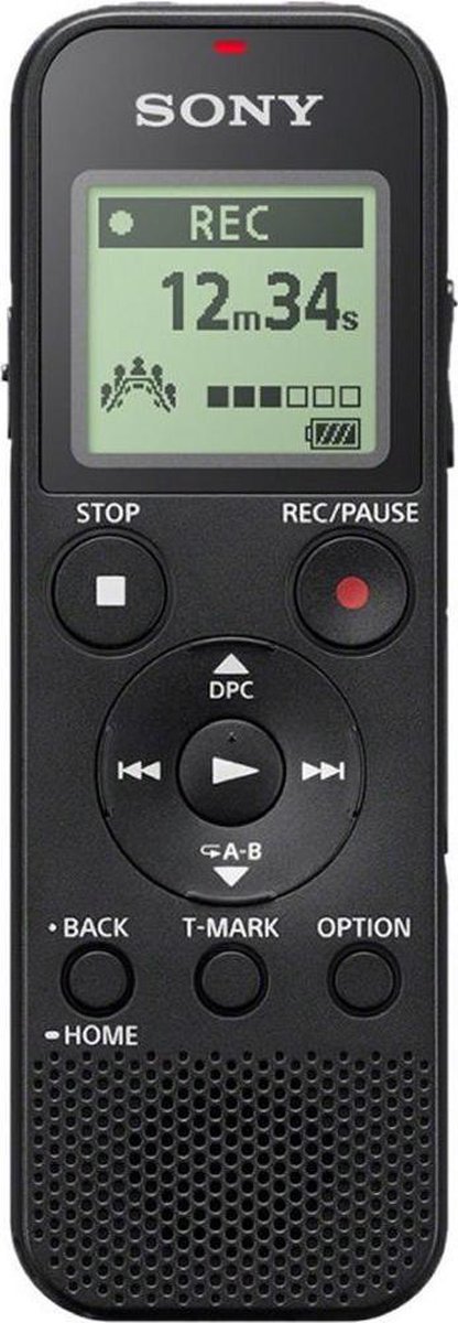Sony ICDPX370 - Voice recorder - 4 GB - Zwart - Sony