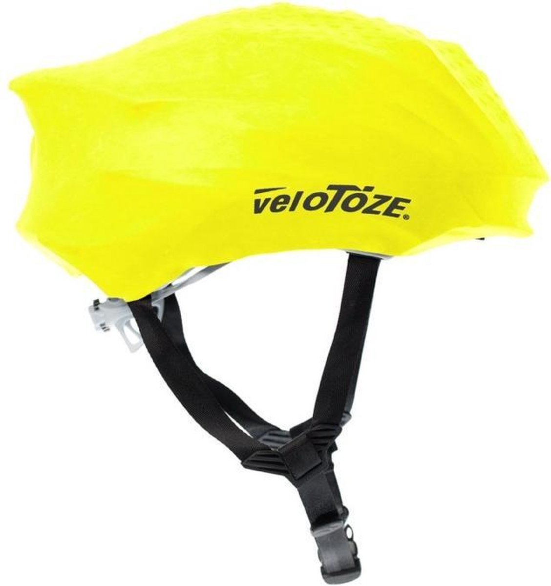 Velotoze Helmhoes Waterdicht Latex Geel One-size