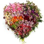 WishFlowers Atlas | bloemstuk | rouwboeket | rouwstuk | hart | uitvaartbloemen