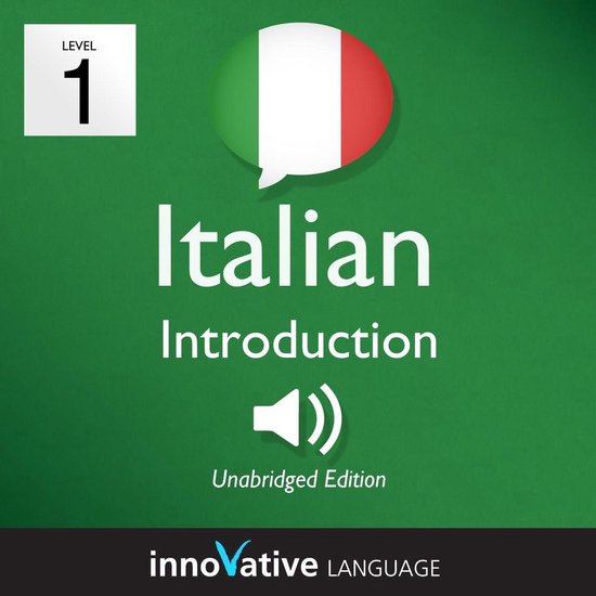 Learn Italian - Level 1: Introduction to Italian - cover