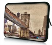 Sleevy 10 laptop/tablet hoes Brooklyn Bridge uit New York - tablet sleeve - sleeve - universeel