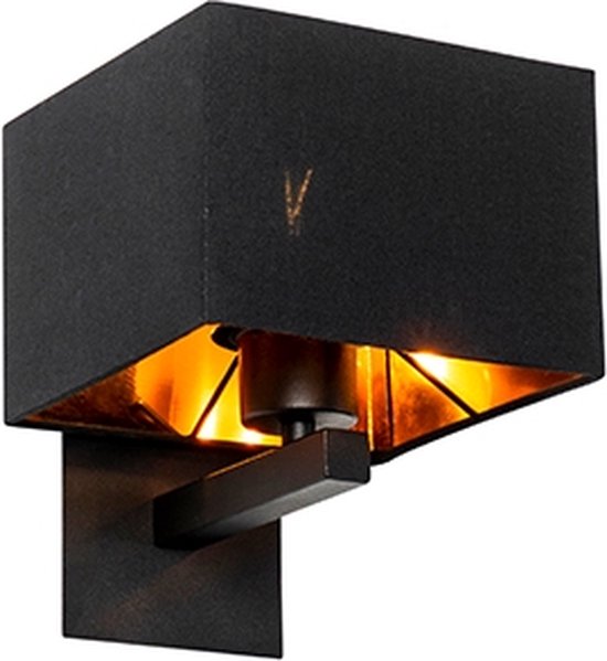 QAZQA vt - Moderne Wandlamp voor binnen - 1 lichts - D - Woonkamer | Slaapkamer | Keuken