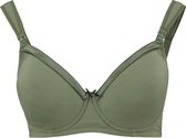 Prénatal Voedingsbh Voorgevormd - Borstvoeding Kleding - 90E - Groen