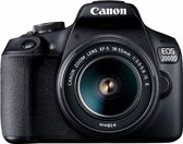 Bol.com Canon EOS 2000D + 18-55mm IS II - Zwart aanbieding