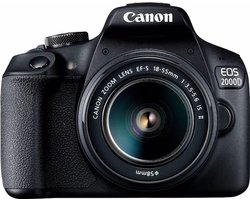 Canon EOS 2000D - Spiegelreflexcamera - + 18-55mm f/3.5-5.6 IS II-lens