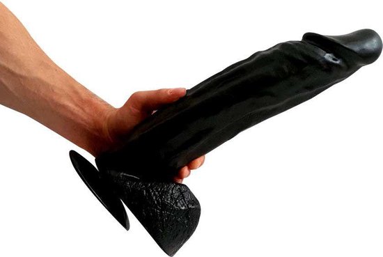 HUNG'R - Goliath - Dildo - Zwart - 36 cm -  7.6 cm | bol