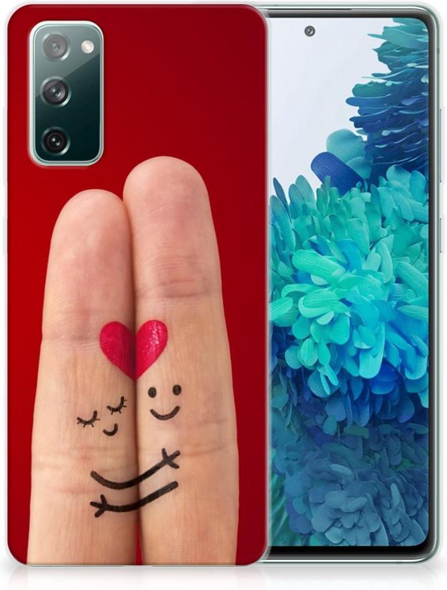 Samsung Galaxy S20 FE Silicone Back Cover Liefde - Origineel Romantisch Cadeau