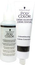 Schwarzkopf Poly Color Cream Haarkleur 45 Zwart Kleuring MULTIPACK 2x