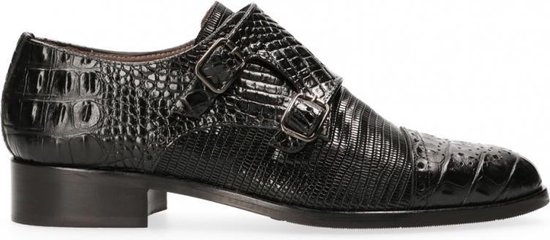 Pertini - Gespschoentje Leer - Dressed - Black - 38 | bol.com