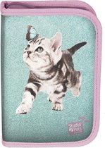 Studio Pets Gevuld Etui Kitten en Vlinder - 19.5 x 13 x 3.5 cm - 22 st.