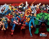 GBeye Poster - Pyramid Marvel Heroes Attack - 40 X 50 Cm - Multicolor