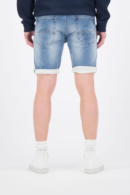 Garcia Heren Short Blauw - Maat 38 | bol.com
