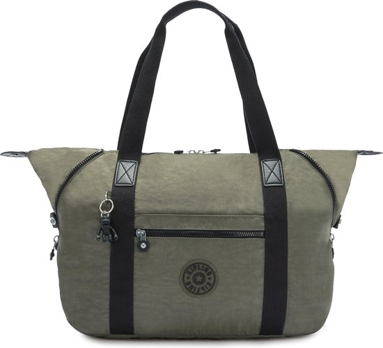 Kipling ART M Shopper Green Moss bol