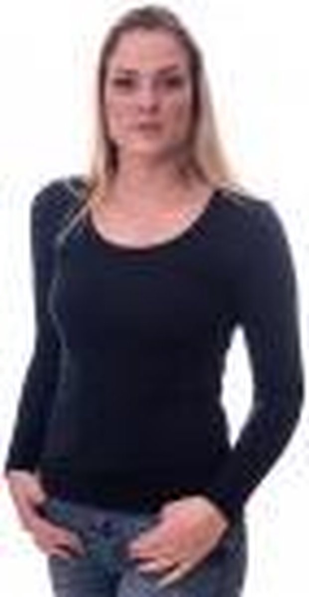 Claesen's® - T-Shirt LS Cotton/LycraN 8016-Navy-S