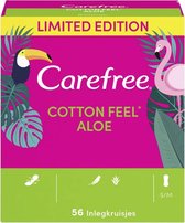 Carefree Cotton Feel Aloe 56 stuks