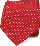 Suitable Stropdas Zijde Rood F91-2 -