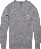 Superdry Heren Trui Orange Label Cotton Crew Jumper