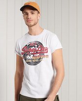 Superdry Heren tshirt Standaardgewicht Vintage Logo Itago T-shirt