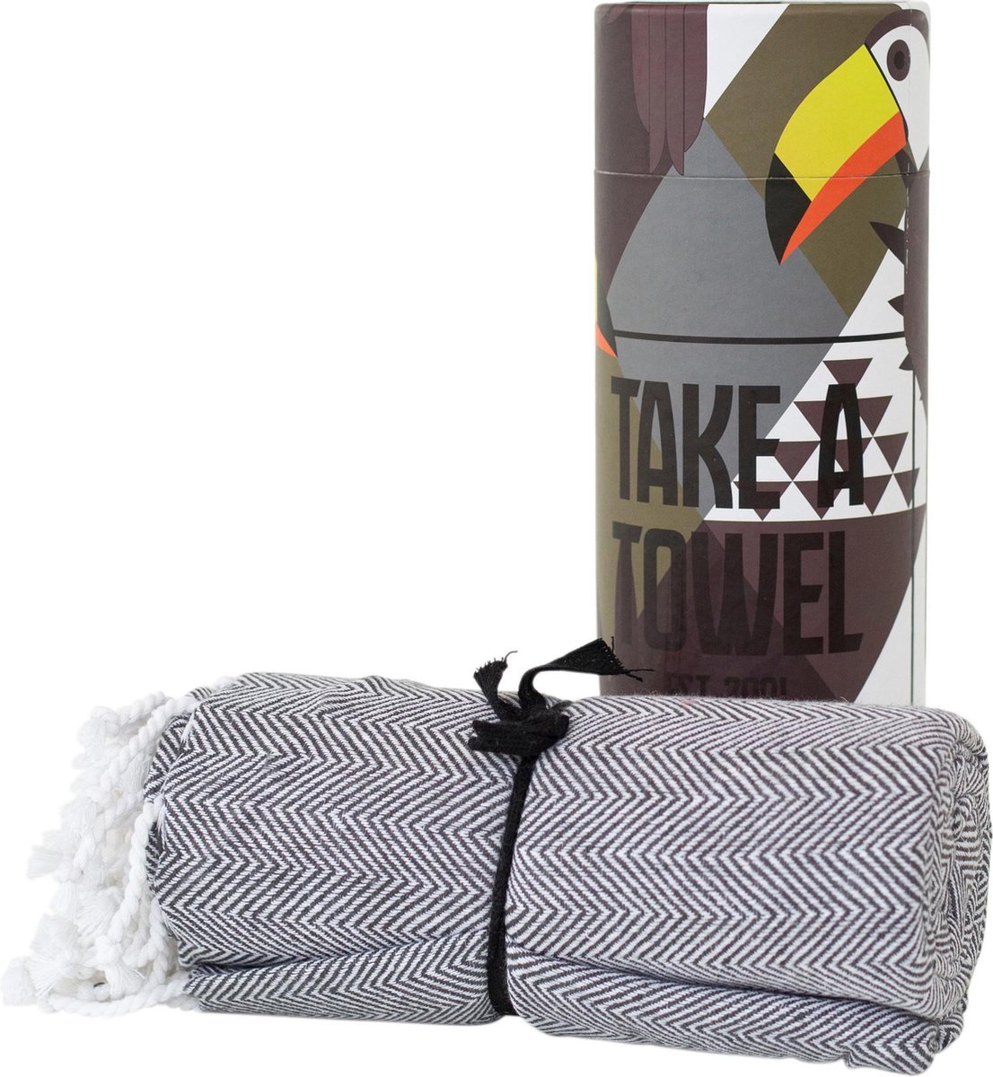 Take A Towel Hamamdoek - saunadoek 100x180cm 100% katoen pestemal TAT 4-1