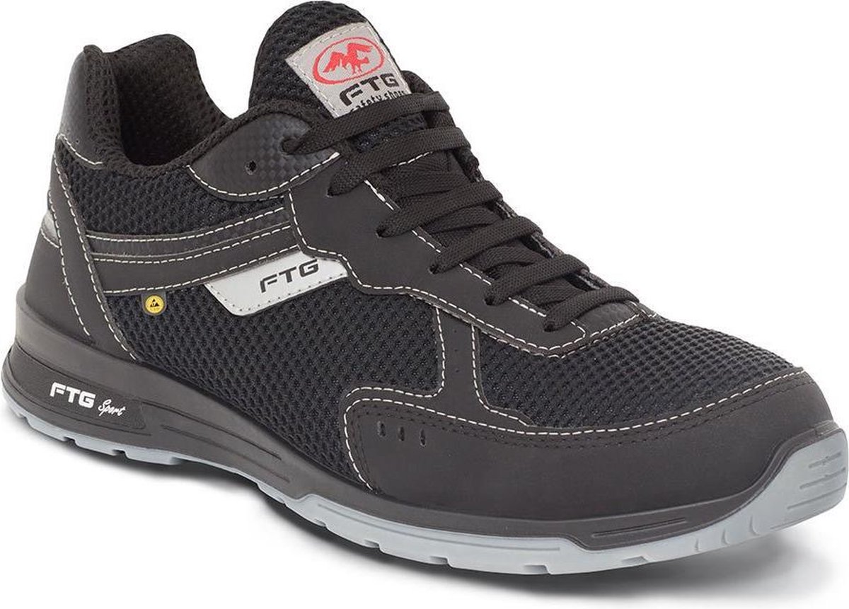 FTG Judo S1p werkschoenen - veiligheidsschoenen - safety sneaker - heren - laag - composiet - ESD - metaalvrij - antislip - maat 42