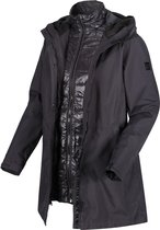 Veste de randonnée imperméable 3 en 1 Denbury avec capuche de Regatta pour femme, Veste de sport, gris clair