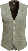 WE Fashion Heren slim fit gilet, Jorritt