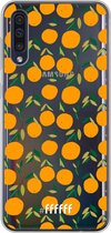 6F hoesje - geschikt voor Samsung Galaxy A50 -  Transparant TPU Case - Oranges #ffffff