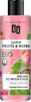 Aa - Super Fruits & Herbs Body Scrub Prickly Pear And Amaranth 200Ml