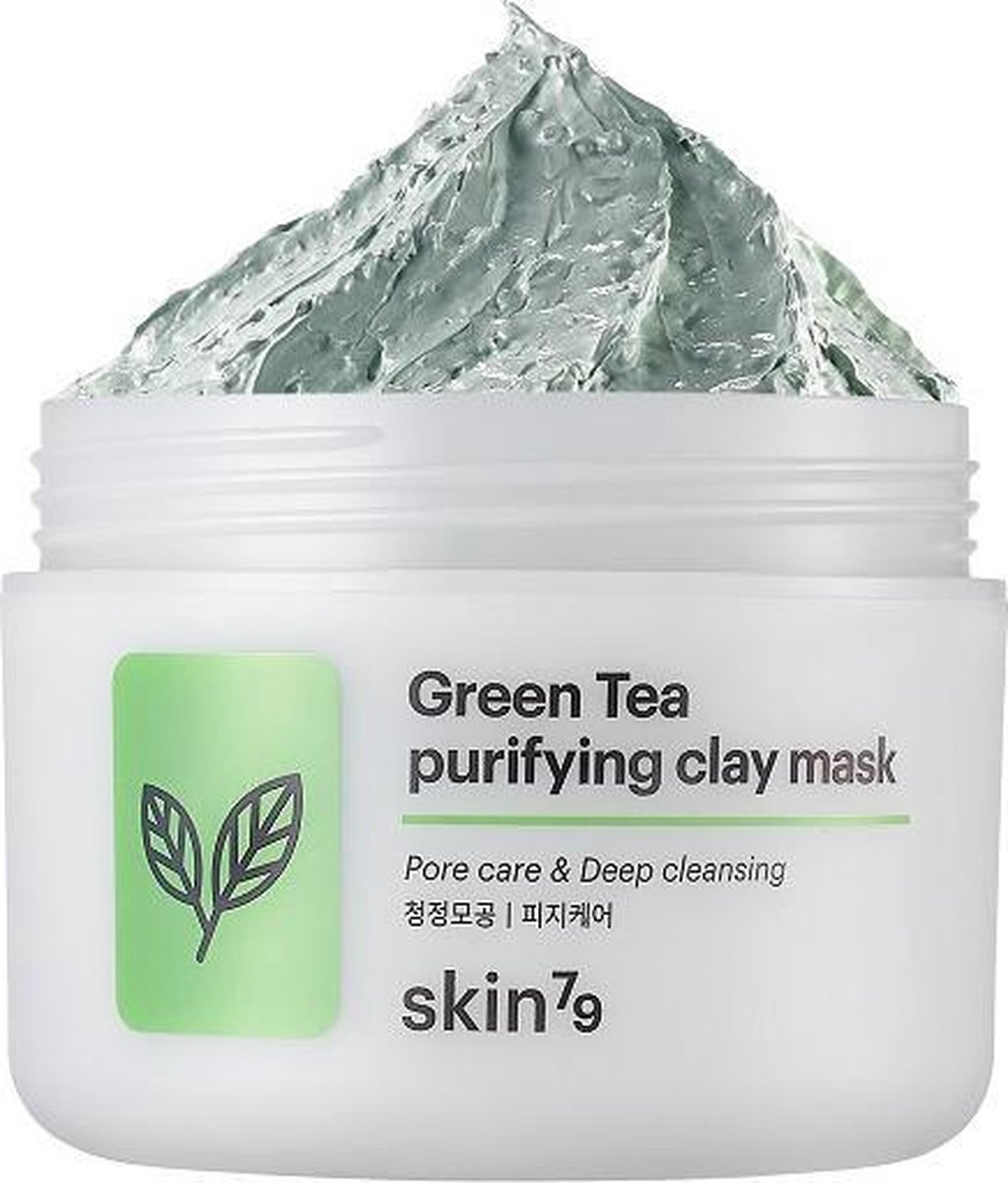 Skin79 - Green Tea Purifying Clay Cleansing Mask 100Ml