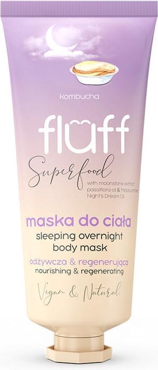 Fluff - Super Food Sleeping Overnight Body Mask Nourishing & Regenerating Body Mask