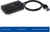 EWENT USB 3.2 Gen1 to IDE + SATA adapter with power supply