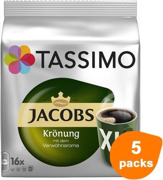 Foto: Tassimo jacobs kr nung xl 5x 16 t discs