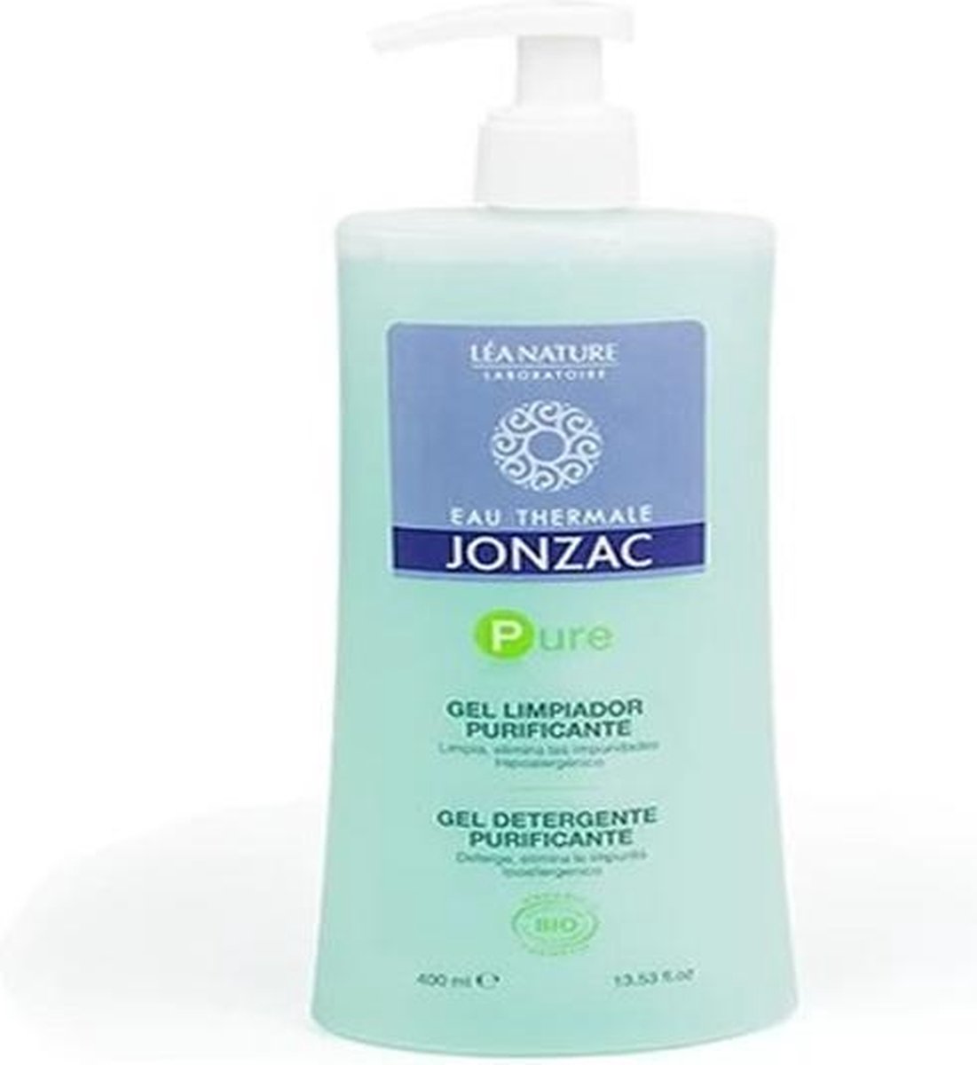 Jonzac Pure Gel Limpiador Purificante 400 Ml