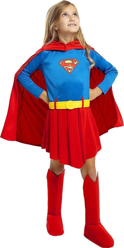 zelf lichten Beraadslagen FUNIDELIA Supergirl kostuum voor meisjes - 10-12 jaar (146-158 cm) | bol.com