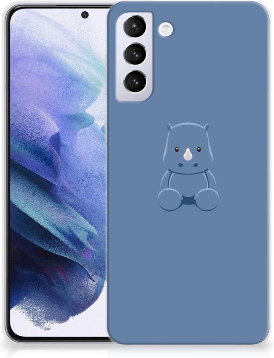 Samsung Galaxy S21 Plus Telefoonhoesje met Naam Baby Rhino