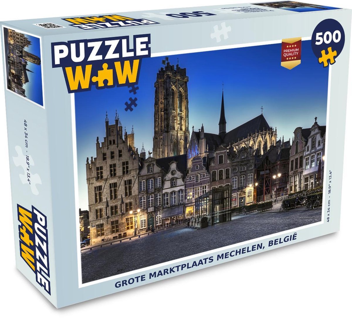 Puzzel Marktplaats - Lamp - Mechelen - Legpuzzel - Puzzel 500 stukjes |  bol.com