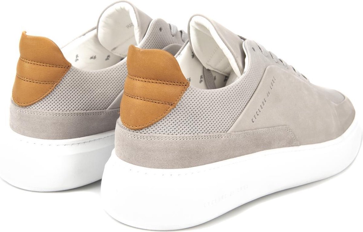 Cycleur de Luxe Greenland Lage sneakers - Leren Sneaker - Heren - Grijs -  Maat 43 | bol.com