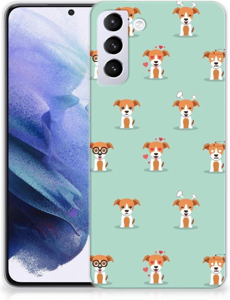 Samsung Galaxy S21 Plus TPU Hoesje Pups