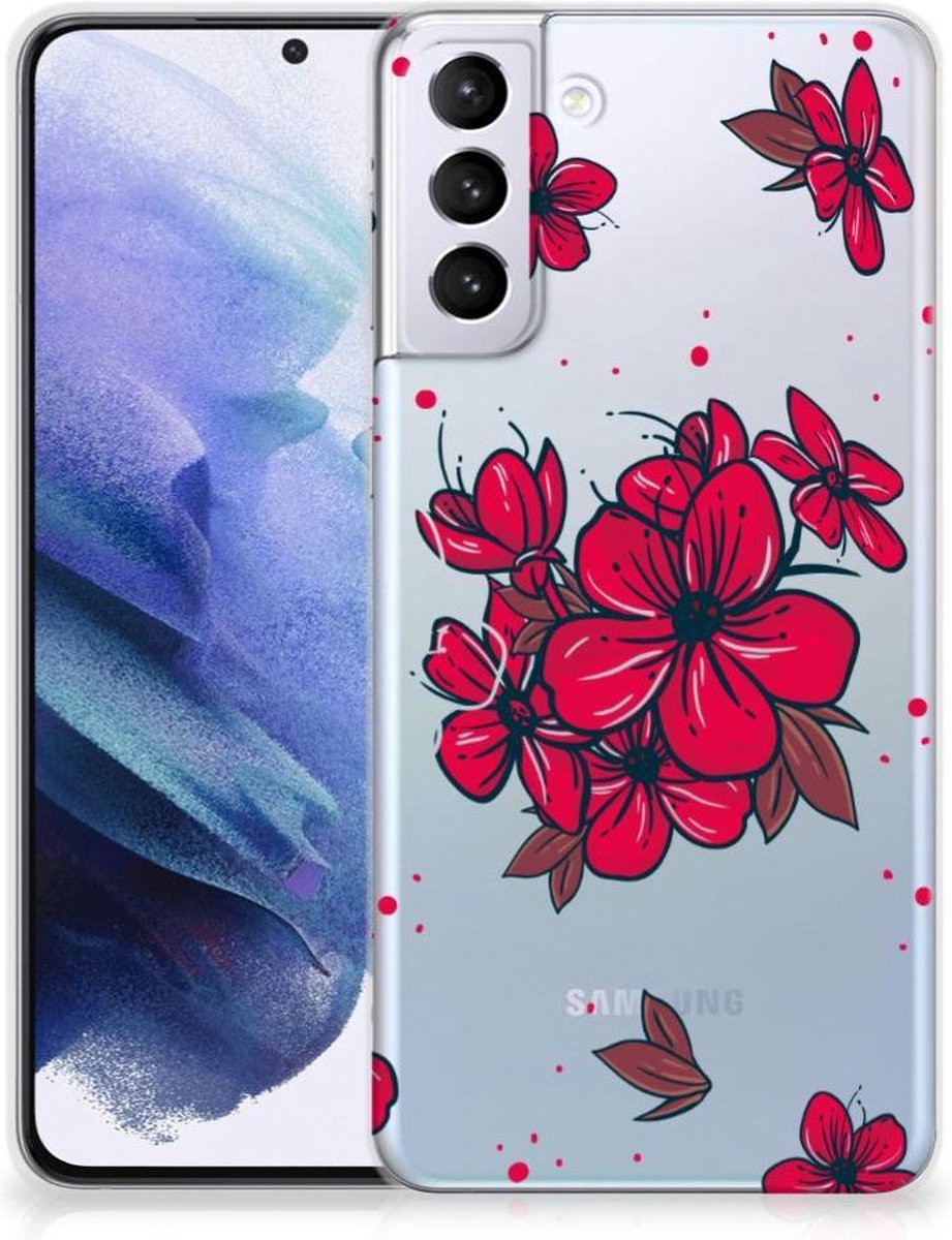 Samsung Galaxy S21 Plus TPU Case Blossom Red