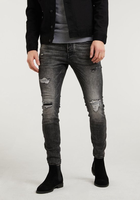 Chasin' Jeans IGGY RUNNER - DONKER GRIJS - Maat 28-32 | bol.com