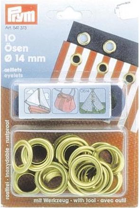 Prym - Zeilringen - 14 mm - 10 stuks van Prym — afbeelding 4