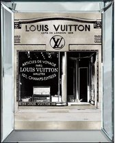 By Kohler Vintage Louis Vuitton Boutique Etalage spiegellijst 40x50x4.5cm (114606)