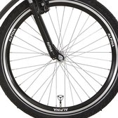 Alpina voorwiel 24 J19DB mat zwart zwarte spk