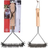 BBQ Borstel RVS/Hout 30x14cm