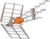 Macab F1945876 DVB-T/T2 Buitenantenne 42 DB Uhf