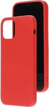 IPhone 12 Mini Case Siliconen Hoesje Rood