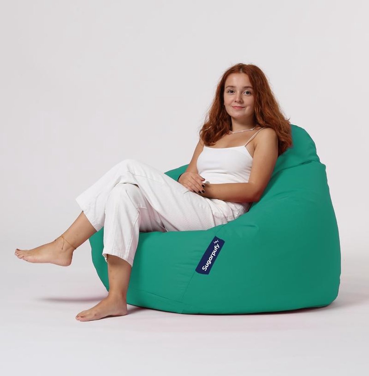 Sugarpufy / Xoft Premium XXL Zitzak Waterafstotend - Turquoise