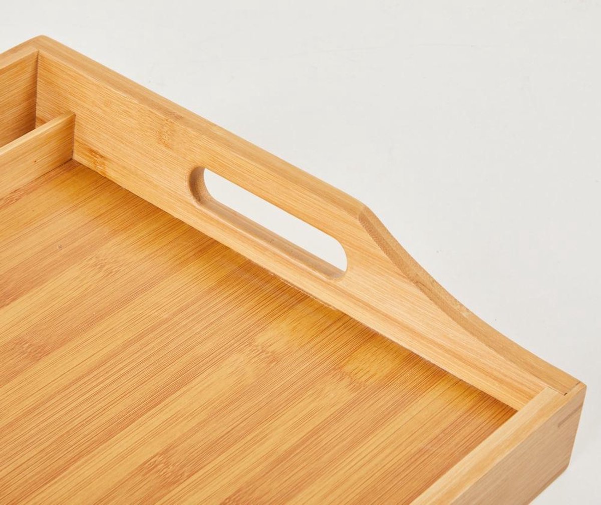 Table de lit pliante en Bamboe Decopatent ® avec plateau - Table