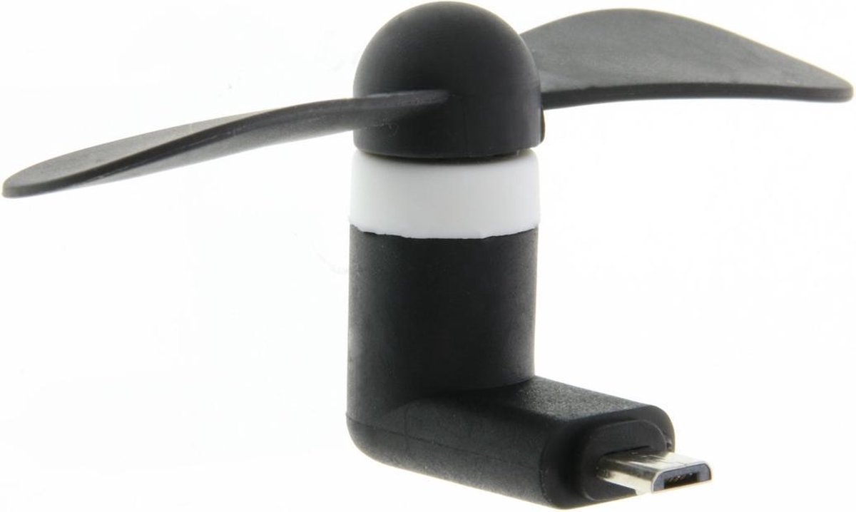 iMoshion Smartphone ventilator Micro-USB - Zwart