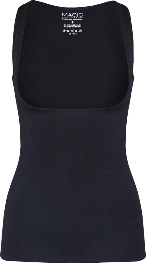 MAGIC Bodyfashion Slim Cami Onderhemd (regular) - Zwart - Maat S